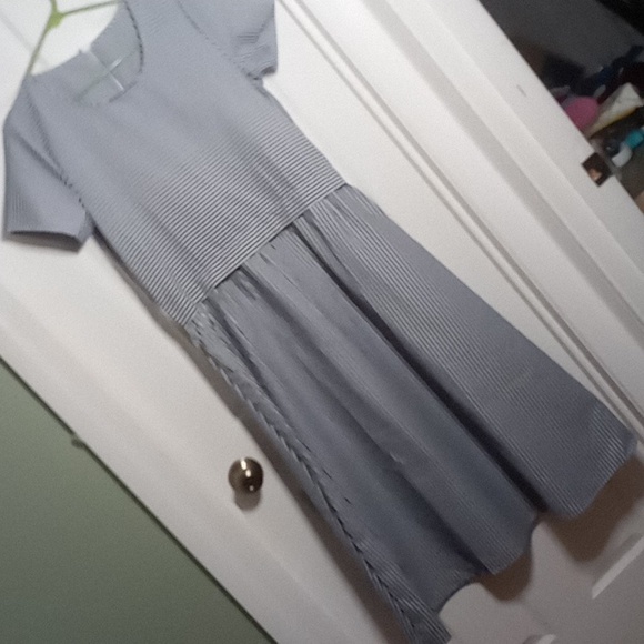 Made With ❤️ lagenlook striped maxi dress - Picture 1 of 7